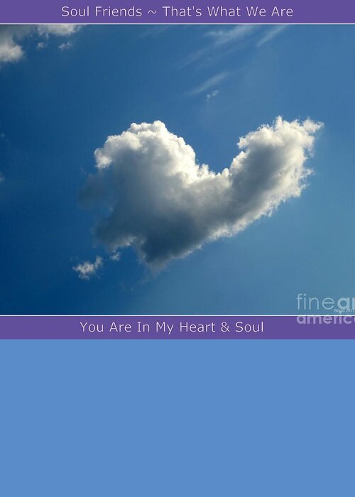 Heart Greeting Card featuring the photograph Heart Cloud Sedona by Mars Besso