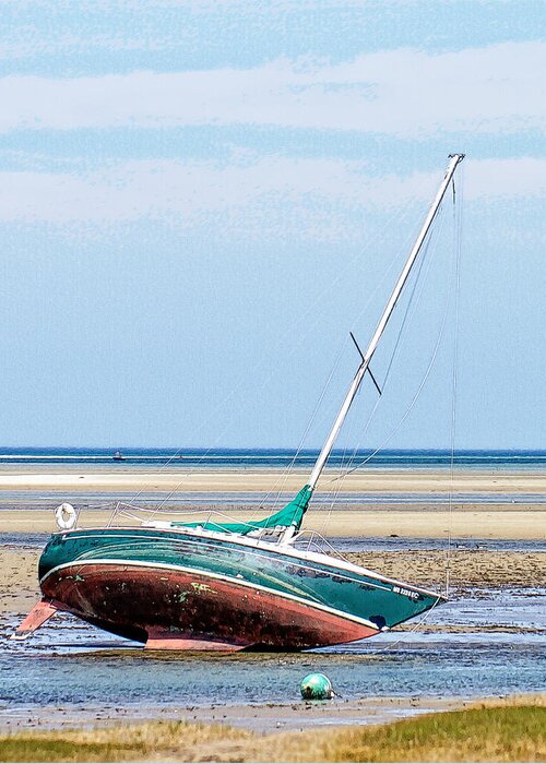 Cape Cod Greeting Card featuring the photograph High And Dry #2 by Constantine Gregory