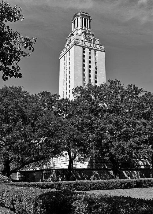 University Of Texas Greeting Card featuring the photograph Historic Texas Tower #1 by Mountain Dreams