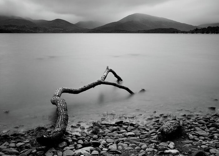 Landscape Greeting Card featuring the photograph Loch Lomond lake, Scotland by Michalakis Ppalis