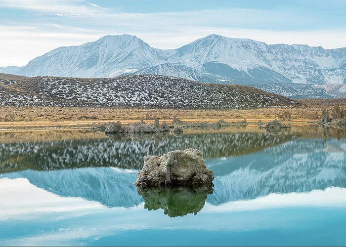 California Greeting Card featuring the photograph Mono Lake Reflections #1 by Joseph Smith