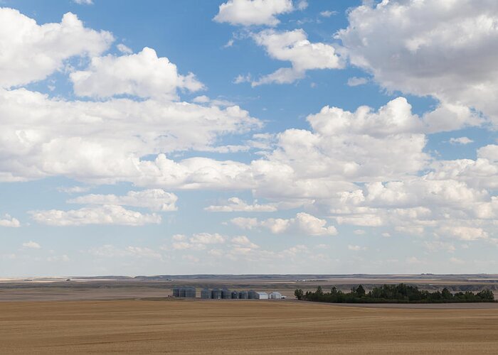 Big Sky Greeting Card featuring the photograph Montana Big Sky Country #1 by Scott Slone