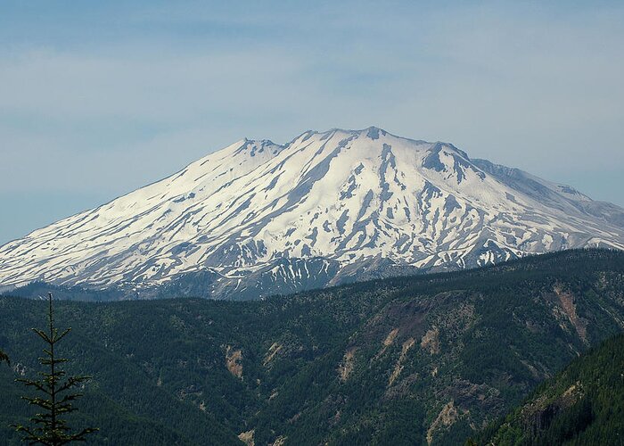 Mountains Greeting Card featuring the photograph Mt St Helens #1 by Jeff Swan
