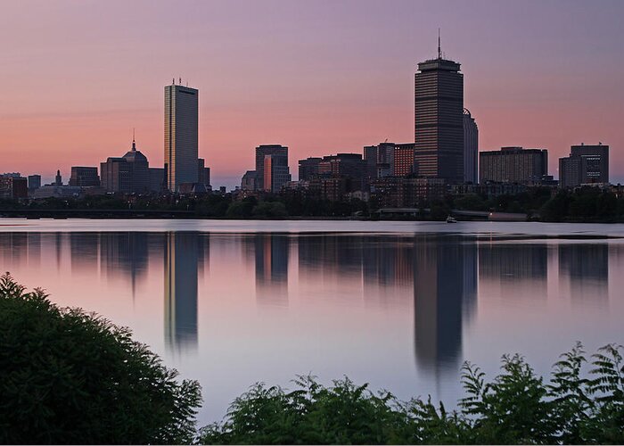 Boston Greeting Card featuring the photograph Peaceful Boston #1 by Juergen Roth
