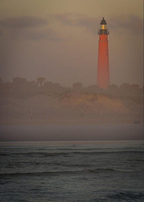 Beach Greeting Card featuring the photograph Ponce de Leon Lighthouse #1 by Norman Peay