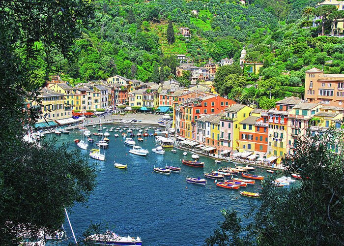 Portofino Greeting Card featuring the photograph Portofino, Italy by Richard Krebs