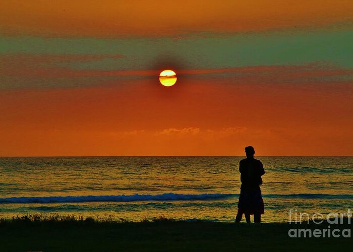 Sunset Greeting Card featuring the photograph Romantic Sunset #1 by Craig Wood