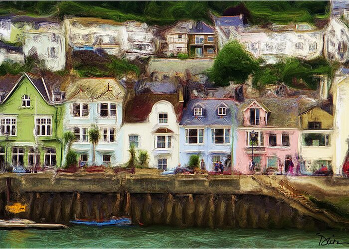 St. Mawes Greeting Card featuring the photograph St. Mawes Dreamscape by Peggy Dietz