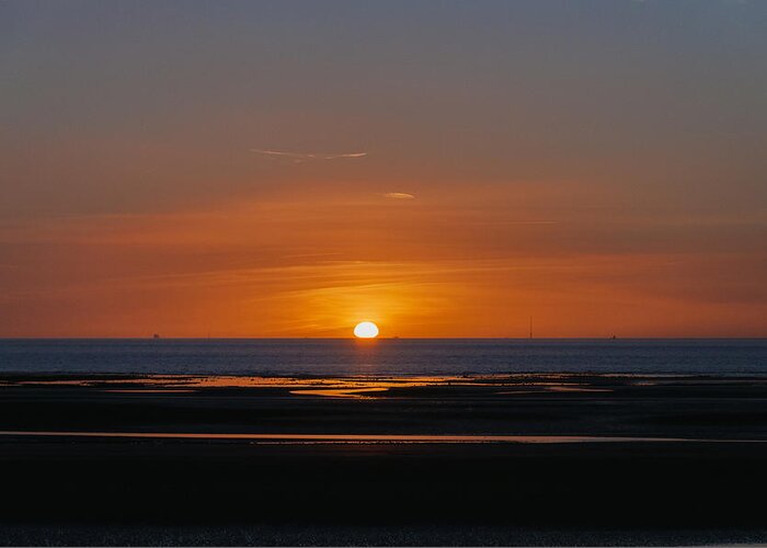 Sunset Greeting Card featuring the photograph Sunset #2 by Nick Barkworth