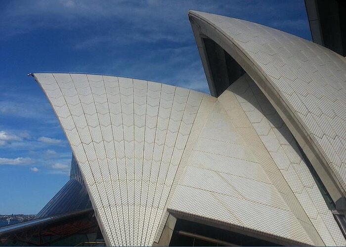 Sydney Opera House Greeting Card featuring the photograph Sydney Opera House #1 by Bev Conover