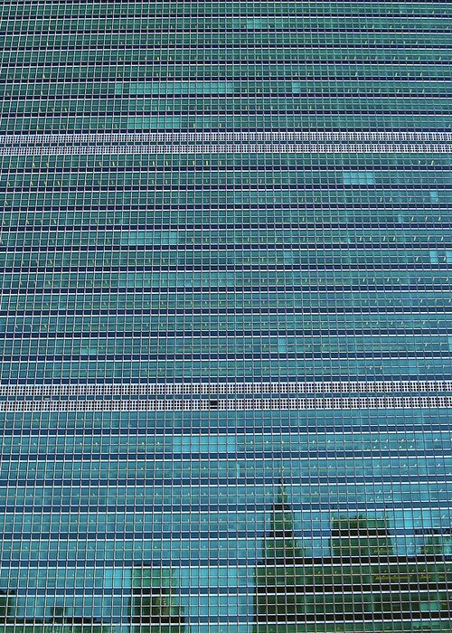 United Nations Secretariat Building Greeting Card featuring the photograph United Nations Secretariat Building #1 by Mitch Cat
