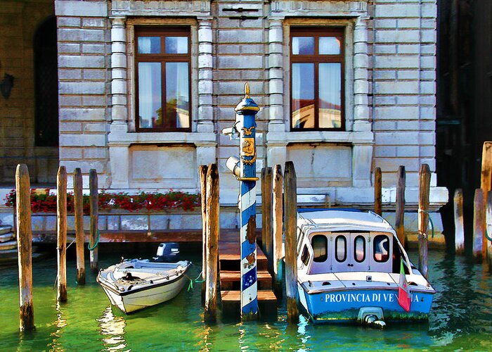 Venice Greeting Card featuring the photograph Venice Untitled #1 by Brian Davis