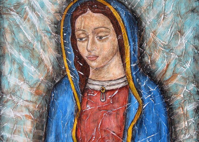 Virgen de Guadalupe Painting by Rain Ririn 