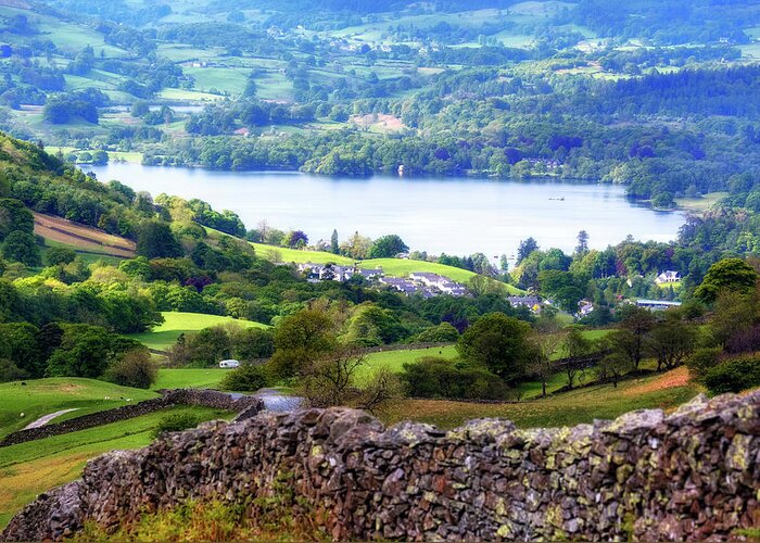 Windermere Greeting Card featuring the photograph Windermere - Lake District #1 by Joana Kruse