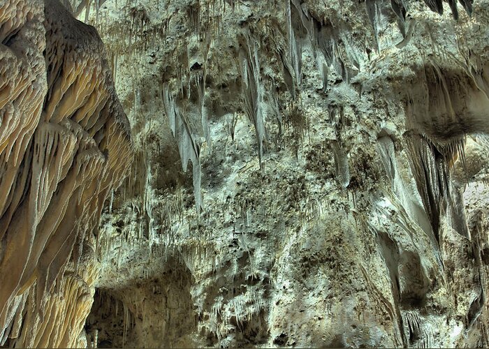 Carlsbad Caverns Greeting Card featuring the photograph Carlsbad Caverns Detail #10 by Stephen Vecchiotti