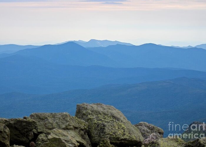 Mt. Washington Greeting Card featuring the photograph Mt. Washington by Deena Withycombe