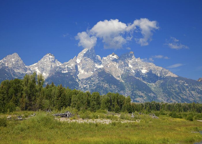 Wyoming Greeting Card featuring the photograph Grand Teton National Park #2 by Mark Smith