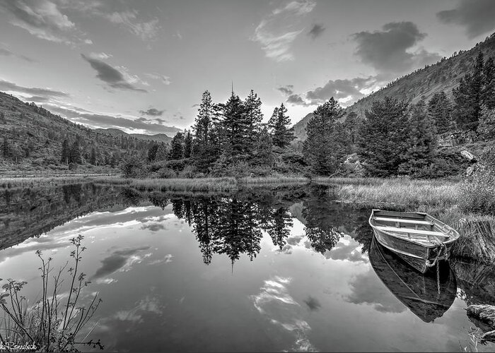 Lily Lake Greeting Card featuring the photograph Lily Lake #2 by Mike Ronnebeck