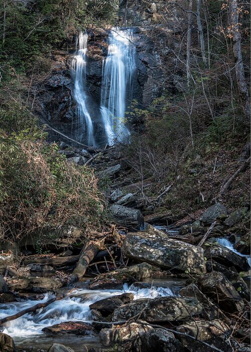 Water Falls Greeting Card featuring the photograph Anna Ruby Falls by Jaime Mercado