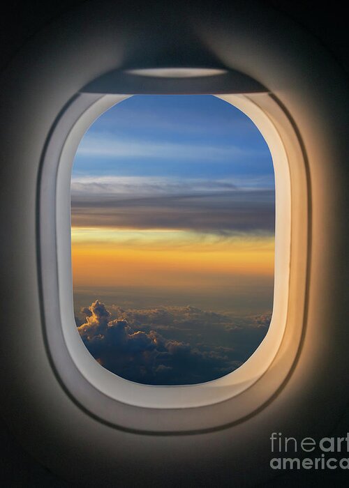 The Window Seat Greeting Card featuring the photograph The Window Seat #2 by Michael Ver Sprill