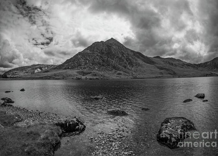 Wales Greeting Card featuring the photograph Tryfan Mountain #2 by Ian Mitchell