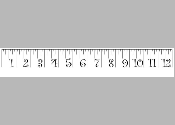 best templates 1 foot ruler