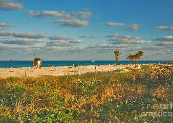  Singer Island Greeting Card featuring the photograph 29- Greetings From Sunny Singer Island by Joseph Keane
