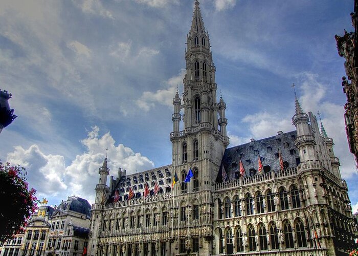 Brussels Belgium Greeting Card featuring the photograph Brussels BELGIUM by Paul James Bannerman