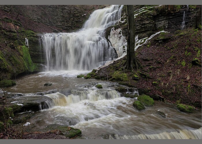 Scalber Force Greeting Card featuring the photograph Scalber Force #3 by Nick Atkin