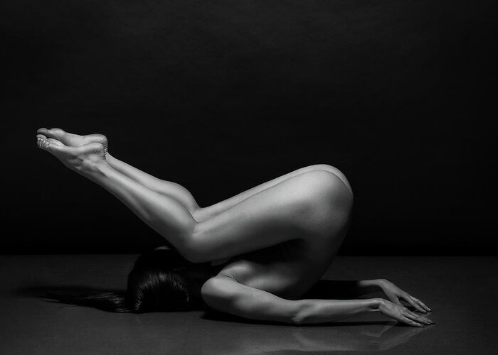 Adult Greeting Card featuring the photograph Bodyscape     #34 by Anton Belovodchenko