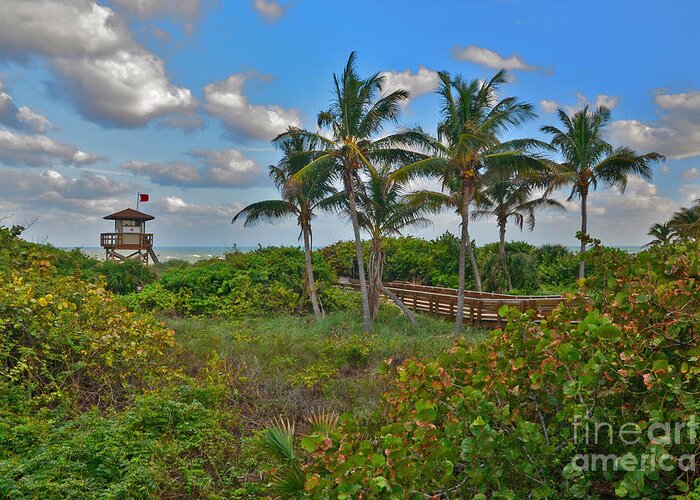 Ocean Reef Park Greeting Card featuring the photograph 35- Paradise Found by Joseph Keane