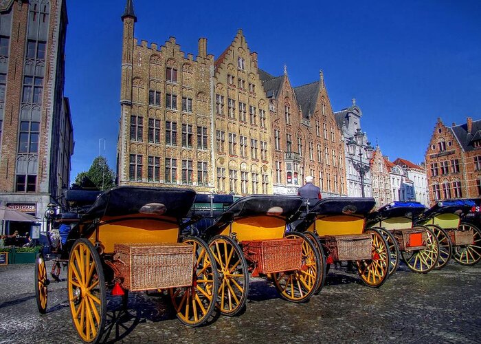 Brugges Belgium Greeting Card featuring the photograph Brugges BELGIUM by Paul James Bannerman