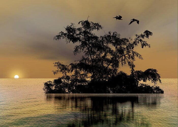 Trees Greeting Card featuring the photograph 4374 by Peter Holme III