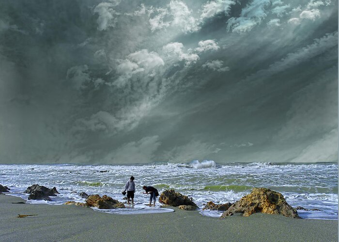 Man Greeting Card featuring the photograph 4399 by Peter Holme III