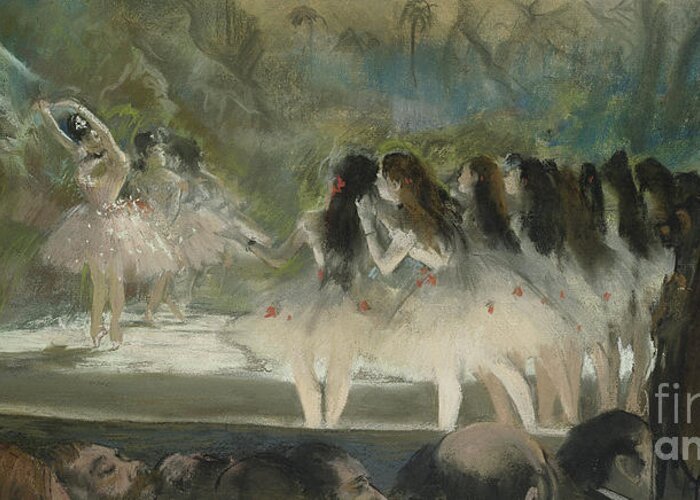 Six Degas Ballet Dancers Cards 