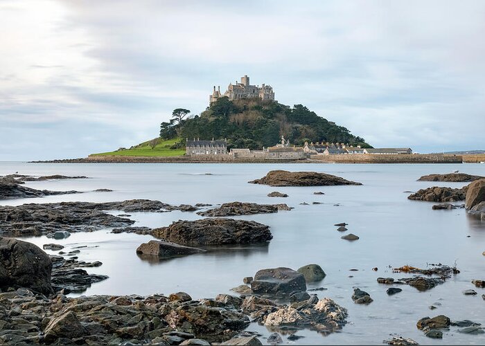 St Michael's Mount Greeting Card featuring the photograph St Michael's Mount - Cornwall #6 by Joana Kruse