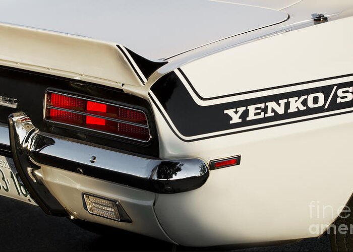 Chevrolet Greeting Card featuring the photograph '69 Yenko Camaro #69 by Dennis Hedberg