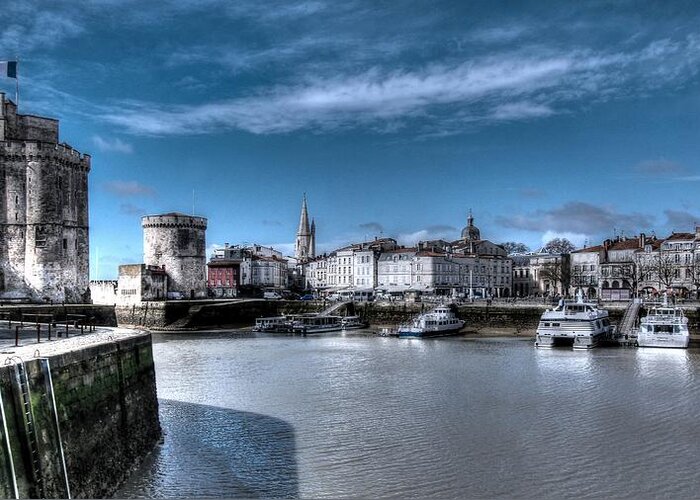 La Rochelle France Greeting Card featuring the photograph La Rochelle FRANCE #7 by Paul James Bannerman