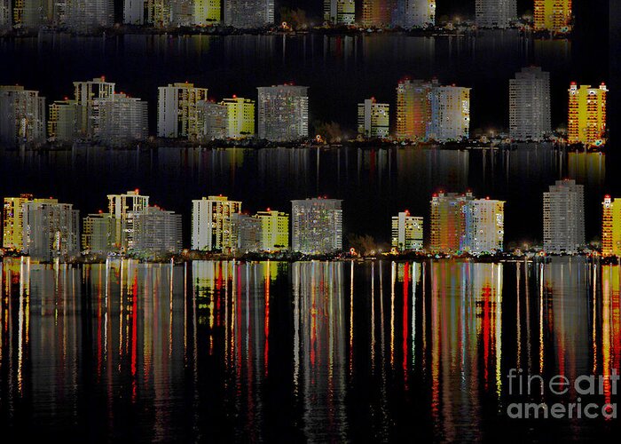 Landscape Greeting Card featuring the photograph 8- Reflections by Joseph Keane