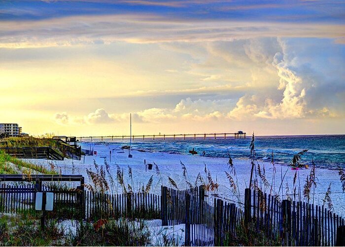 Destin Greeting Card featuring the photograph A Taste of Heaven by David Morefield
