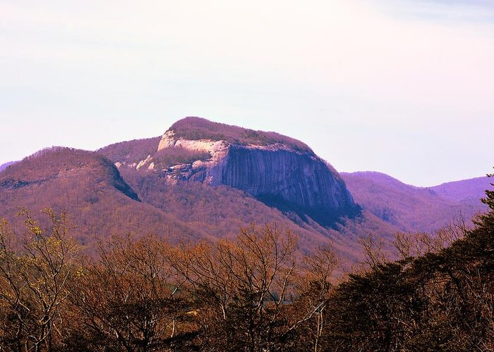 A View Of Table Rock Greeting Card featuring the photograph A View Of Table Rock by Lisa Wooten