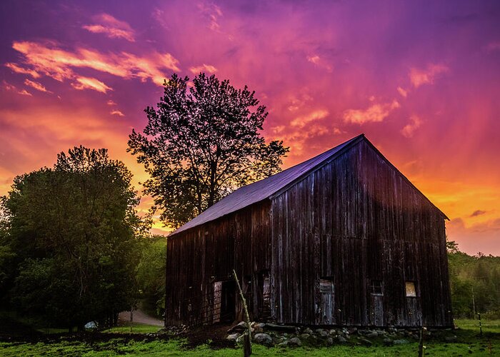 Colorful Greeting Card featuring the photograph After a Summer Storm by Tim Kirchoff
