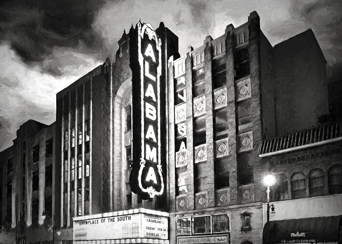 Alabama Theater Greeting Card featuring the photograph Alabama by Steven Michael