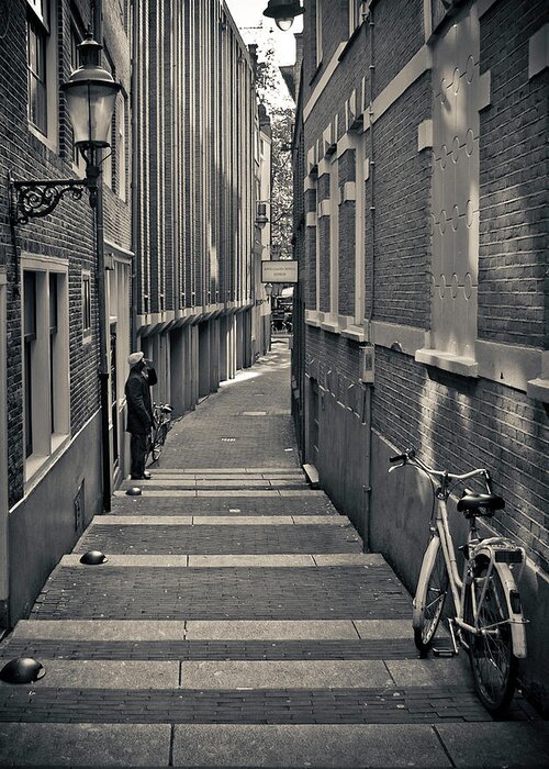 3scape Photos Greeting Card featuring the photograph Amsterdam by Adam Romanowicz