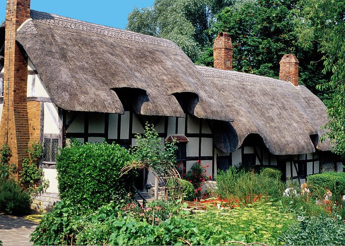Anne Hathaway Cottage In Stratford England Photograph By Carl Purcell