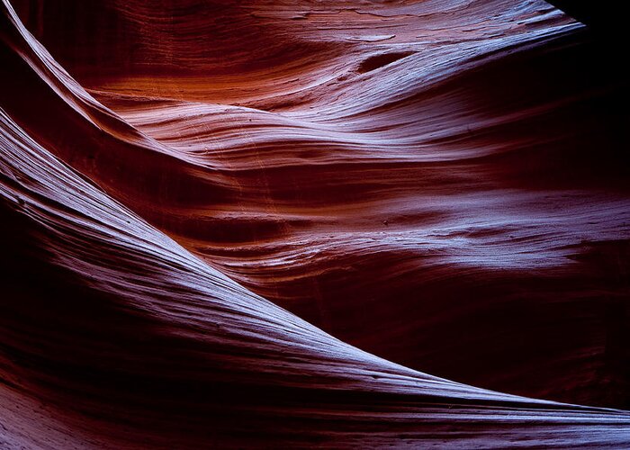 Usa Greeting Card featuring the photograph Antelope Canyon III by Peter OReilly