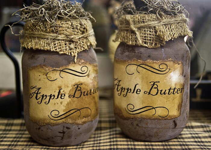 Apple Greeting Card featuring the photograph Apple Butter by Douglas Barnett