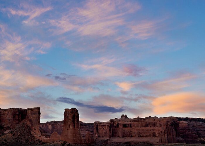 Arches Greeting Card featuring the photograph Arches NP VII by David Gordon