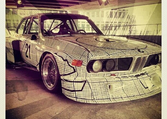 Bmwart Greeting Card featuring the photograph Art ¡s Always Beaut¡ful #carart #bmw by K H  U  R  A  M