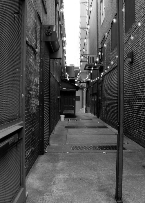 Photo For Sale Greeting Card featuring the photograph Atlanta Alley by Robert Wilder Jr